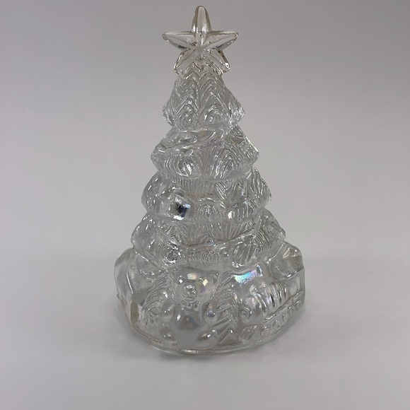 Vintage Glass Iridescent Christmas Tree - Picture 4 of 11